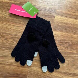 NWT Kate Spade tech friendly gloves dark blue